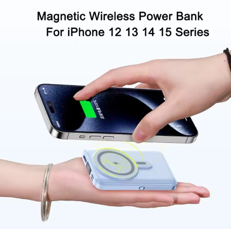 PD 22.5W Fast Charging Power Bank 20000mAh Magnetic Wireless Charger